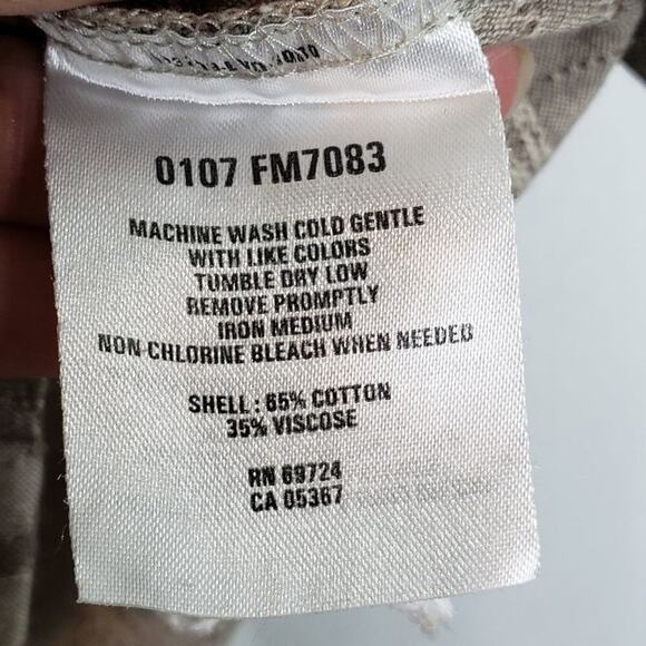 Columbia Palm Print Button Down Sz M - Picture 3 of 6